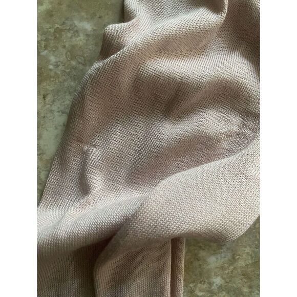 Emilio Pucci L Silk Knit Long Open Cardigan Sweater Light Pink - Picture 6 of 8